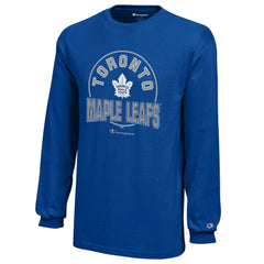 Toronto Maple Leafs Champion Youth Long-Sleeve Jersey T-Shirt On Sale