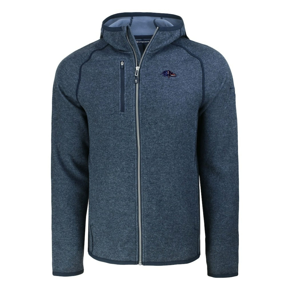 Baltimore Ravens  Cutter & Buck Americana Mainsail Full-Zip Hooded Jacket