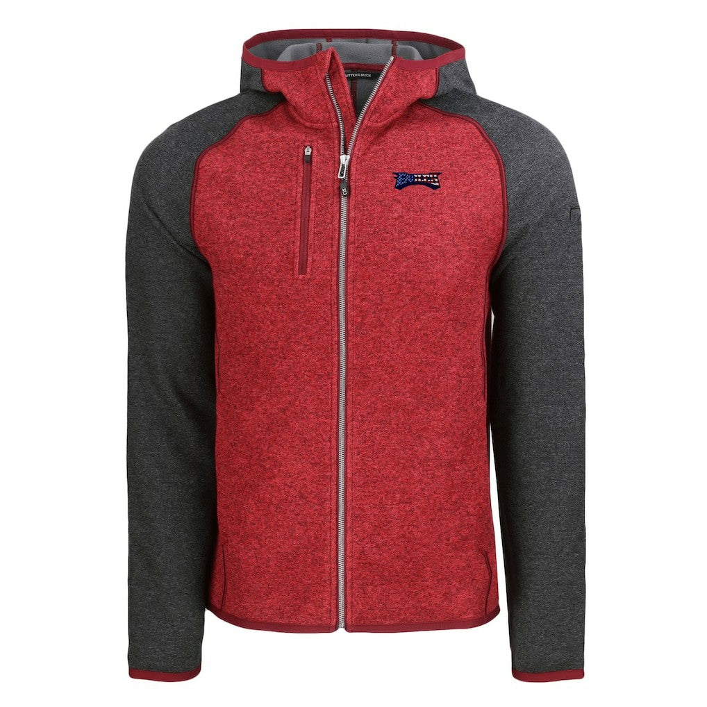 Philadelphia Eagles  Cutter & Buck Americana Mainsail Full-Zip Hooded Jacket