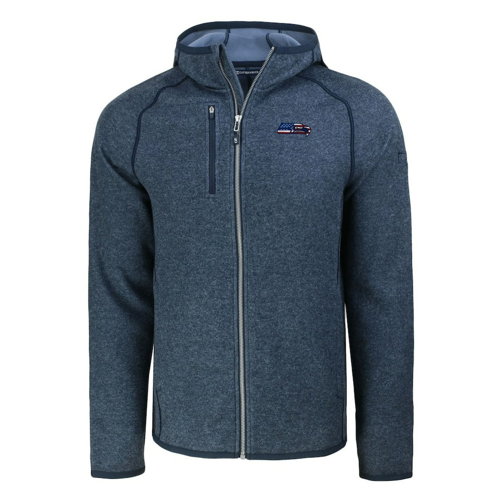 Seattle Seahawks  Cutter & Buck Americana Mainsail Full-Zip Hooded Jacket