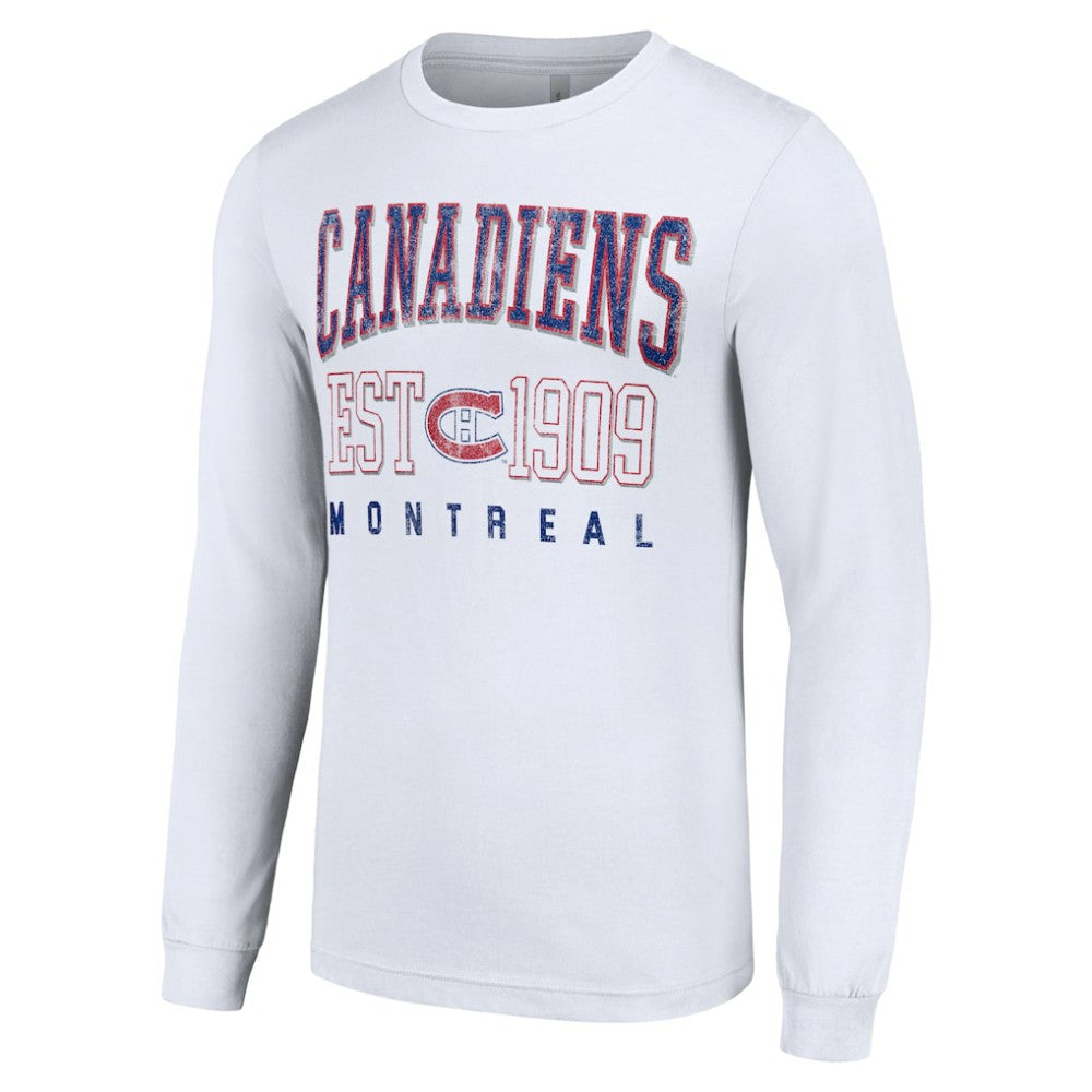 Montreal Canadiens Starter Retro Graphic Long Sleeve Crew T-Shirt Online