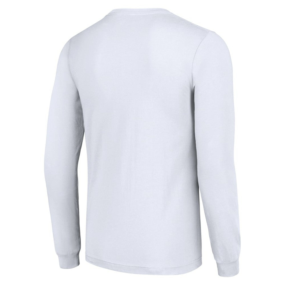 New Jersey Devils Starter Retro Graphic Long Sleeve Crew T-Shirt On Sale