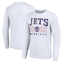 Winnipeg Jets Starter Retro Graphic Long Sleeve Crew T-Shirt Online