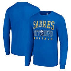 Buffalo Sabres Starter Retro Graphic Long Sleeve Crew T-Shirt On Sale