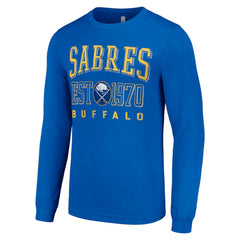 Buffalo Sabres Starter Retro Graphic Long Sleeve Crew T-Shirt On Sale