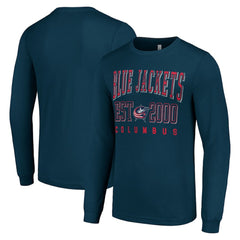 Columbus Blue Jackets Starter Logo Graphic Long Sleeve T-Shirt Online