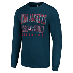 Columbus Blue Jackets Starter Logo Graphic Long Sleeve T-Shirt Online