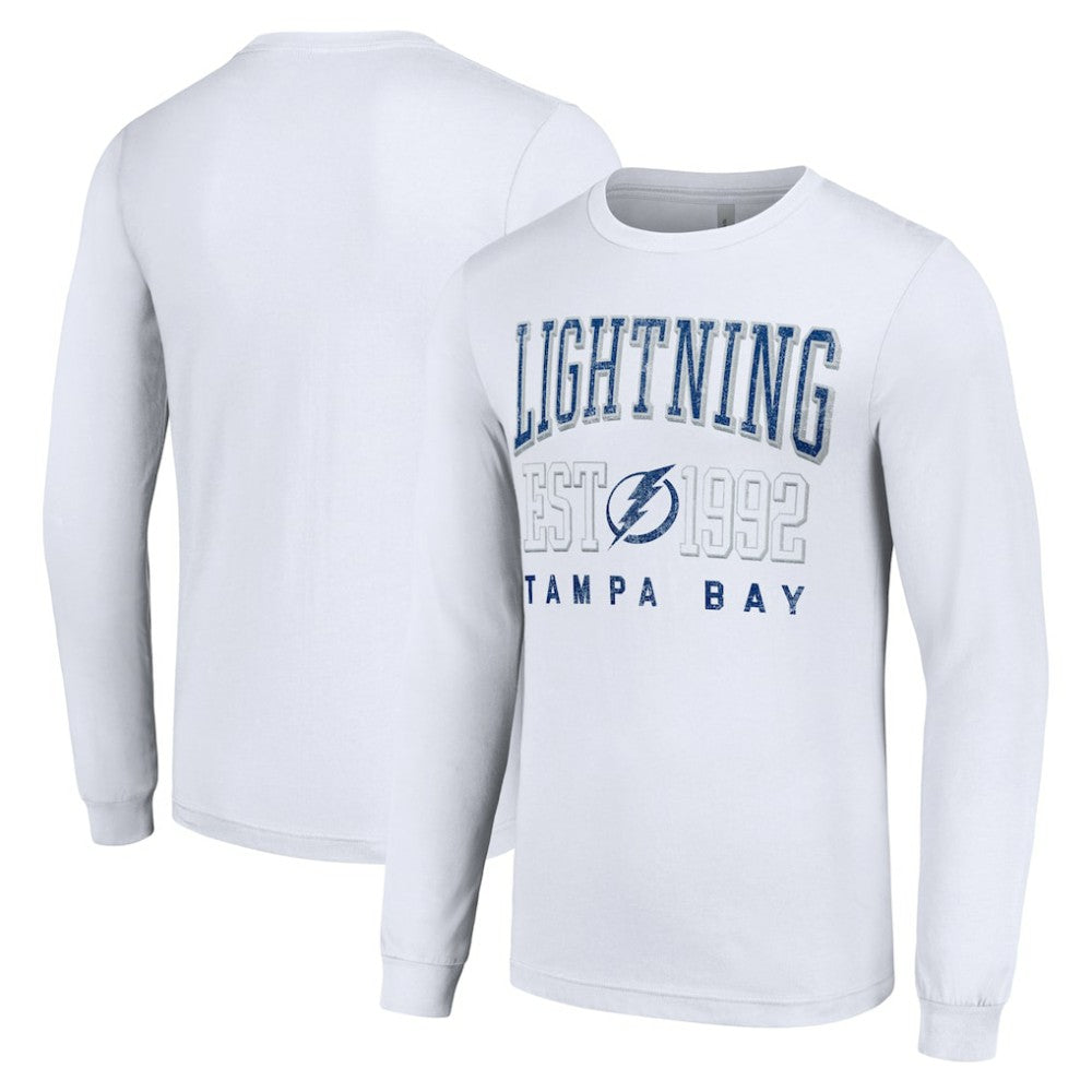 Tampa Bay Lightning Starter Logo Graphic Long Sleeve T-Shirt Outlet