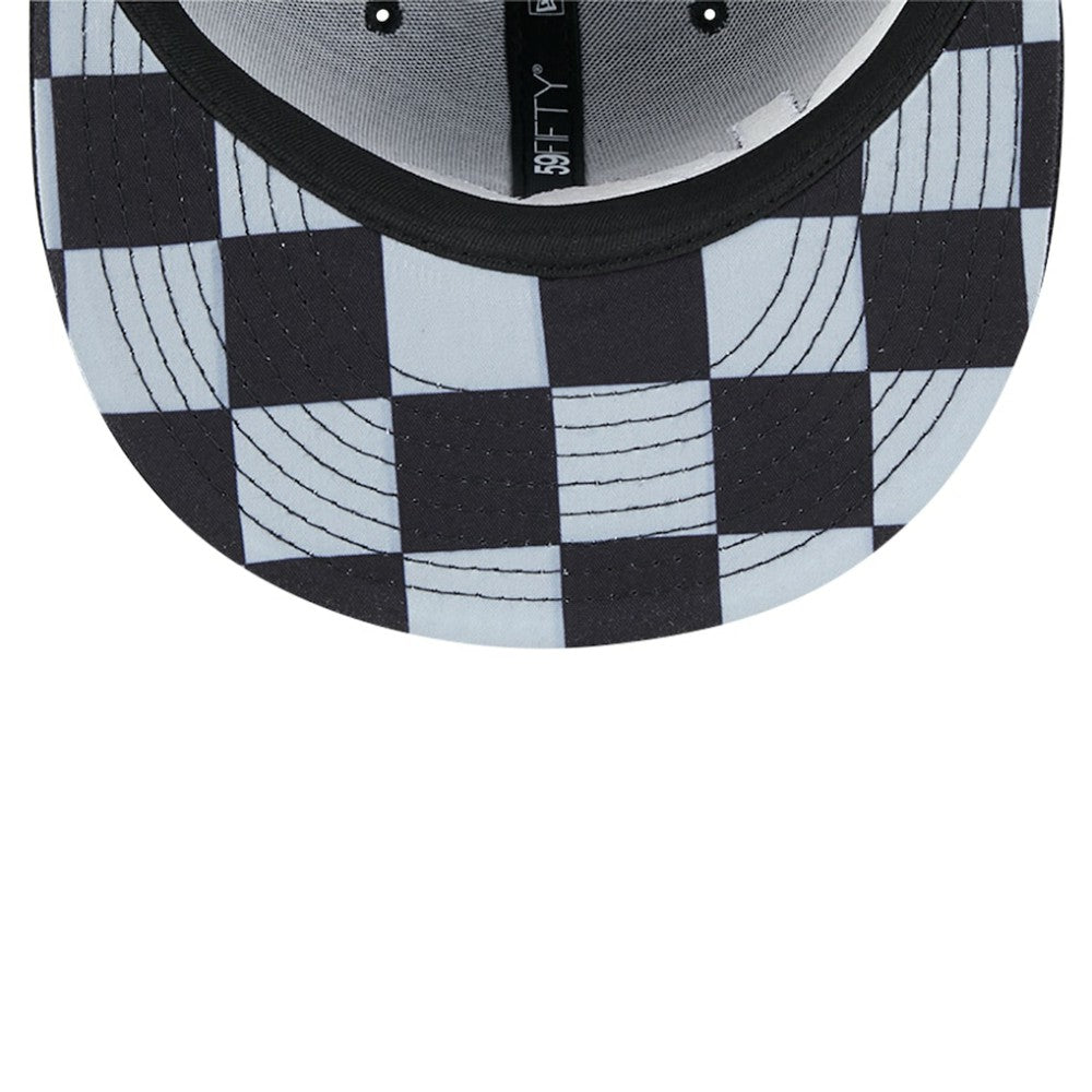 New York Yankees New Era Checkered Undervisor 59FIFTY Fitted Hat | MLB Online