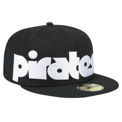 Pittsburgh Pirates New Era Checkered Undervisor 59FIFTY Fitted Hat | MLB Shop