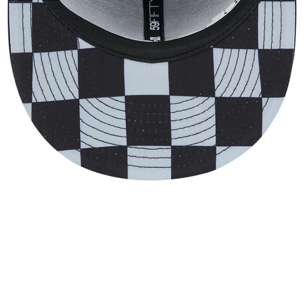 Chicago White Sox New Era Checkered Undervisor 59FIFTY Fitted Hat | MLB Discount
