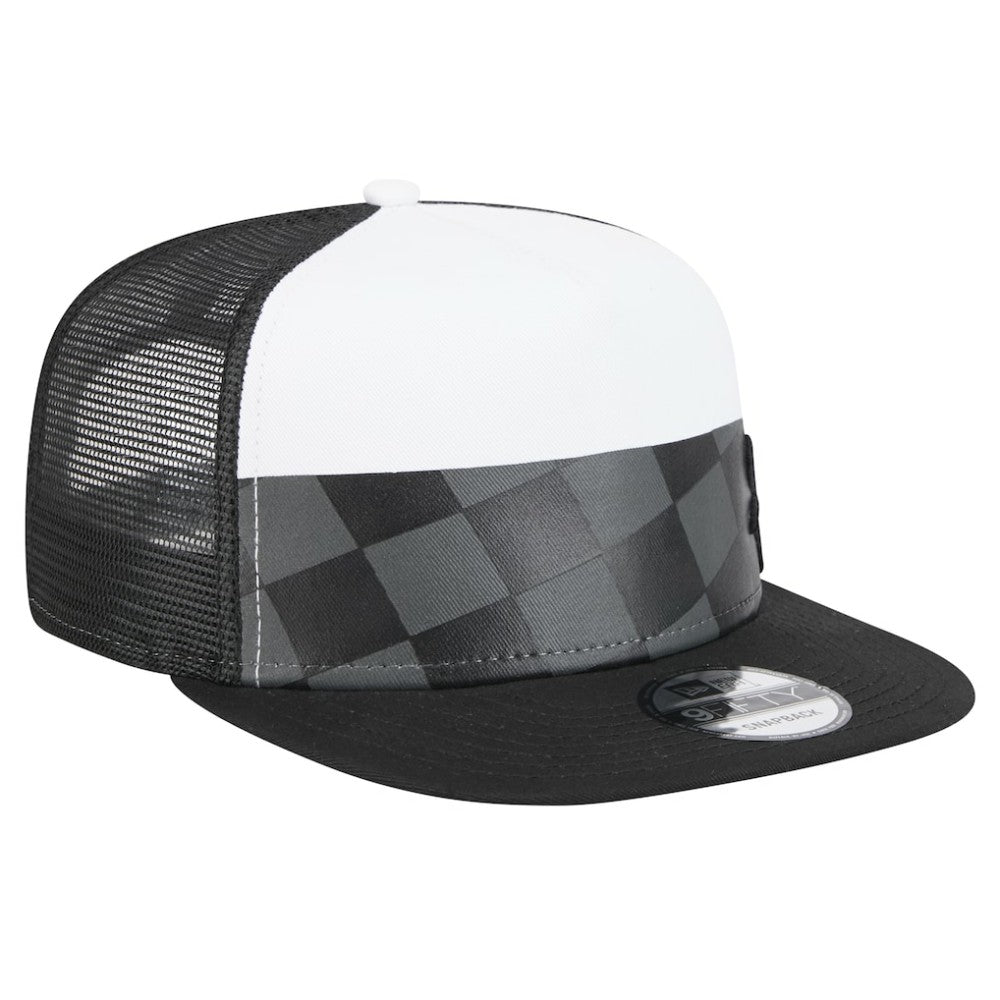 Chicago White Sox New Era Checkmate Trucker 9FIFTY Snapback Hat | MLB New