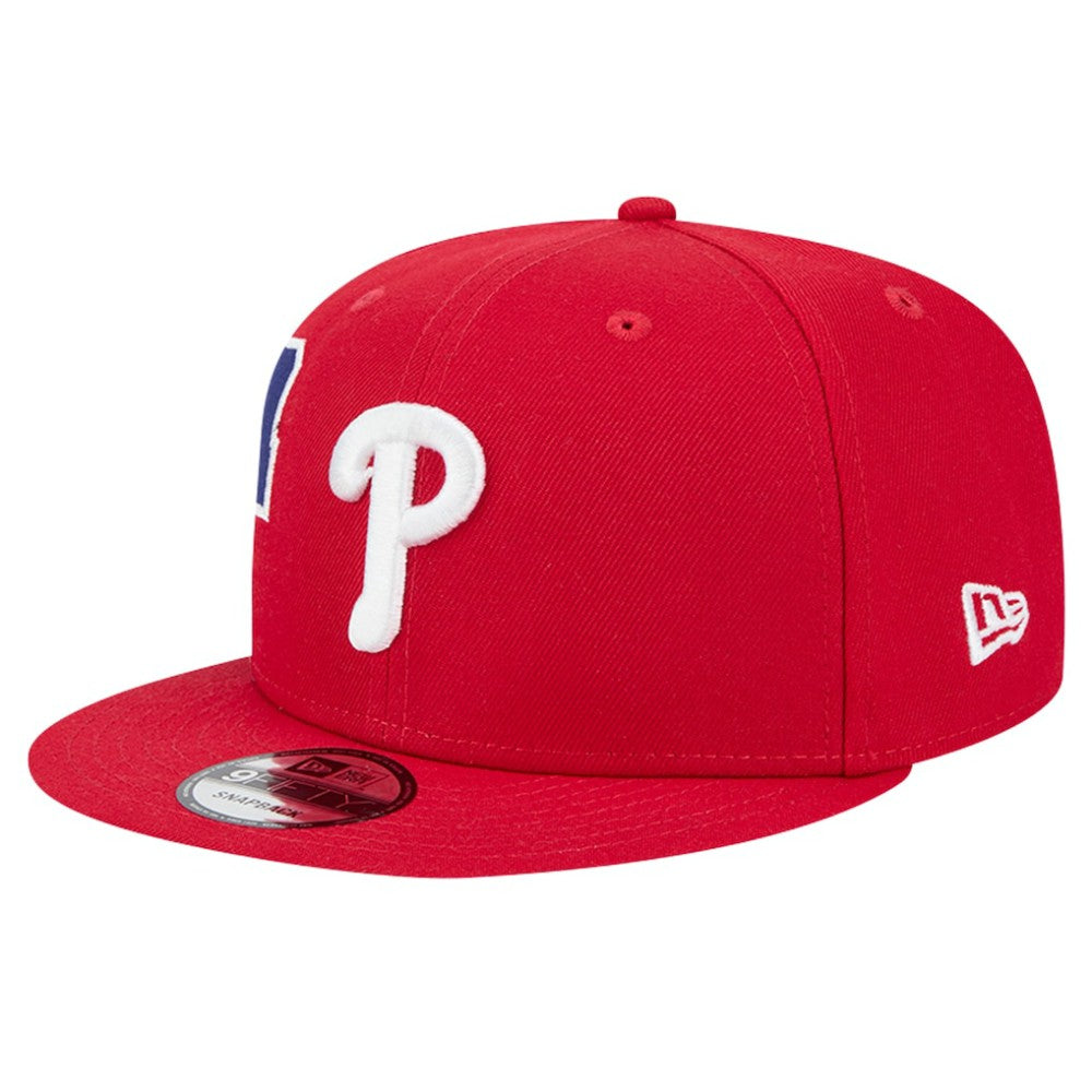 Philadelphia Phillies New Era Logo Strike 9FIFTY Snapback Hat | MLB For sale