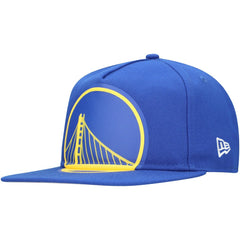 Golden State Warriors Oversized Puff Print Logo Golfer Snapback Hat sale Discount