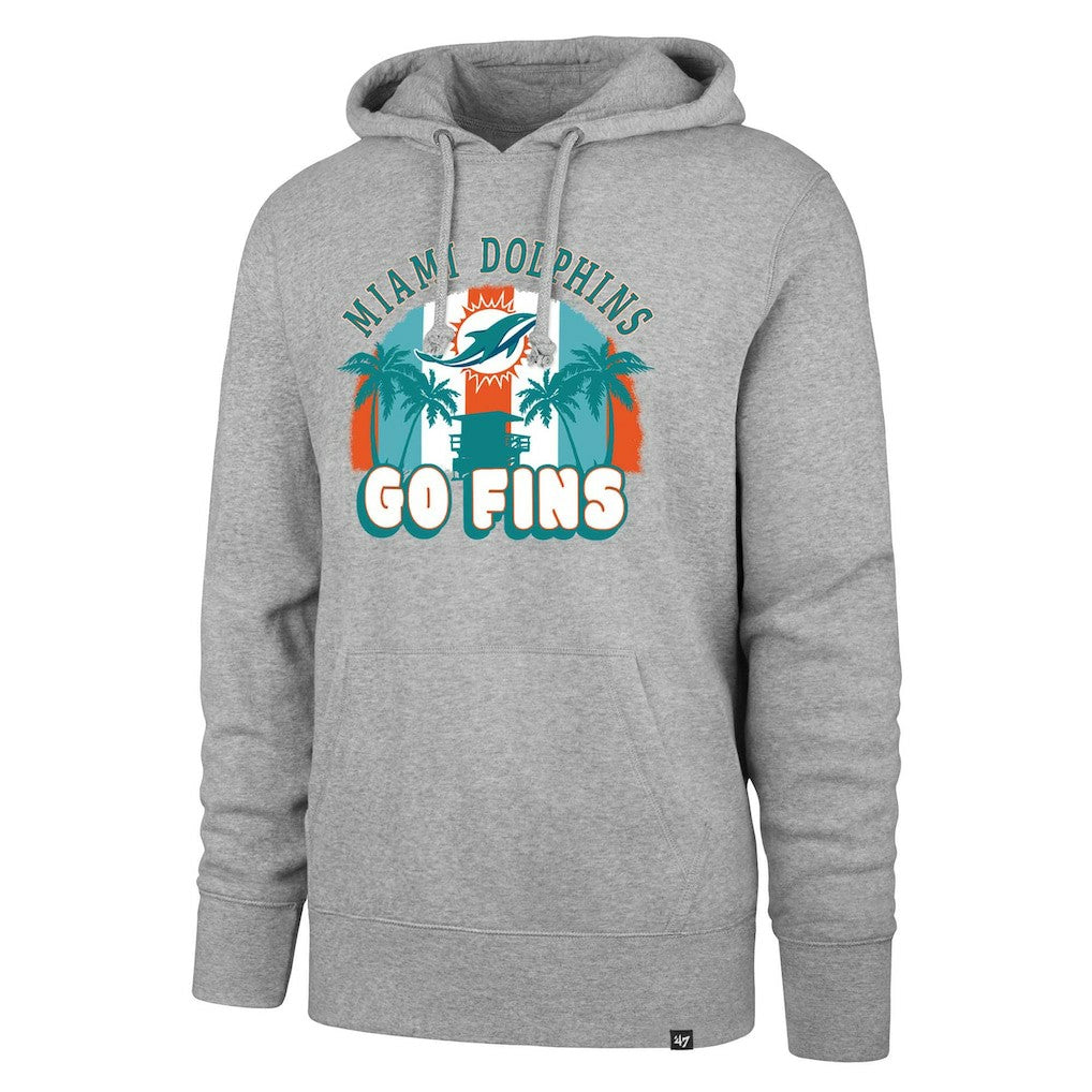 Miami Dolphins 47 brand '47 Regional Headline Pullover Hoodie