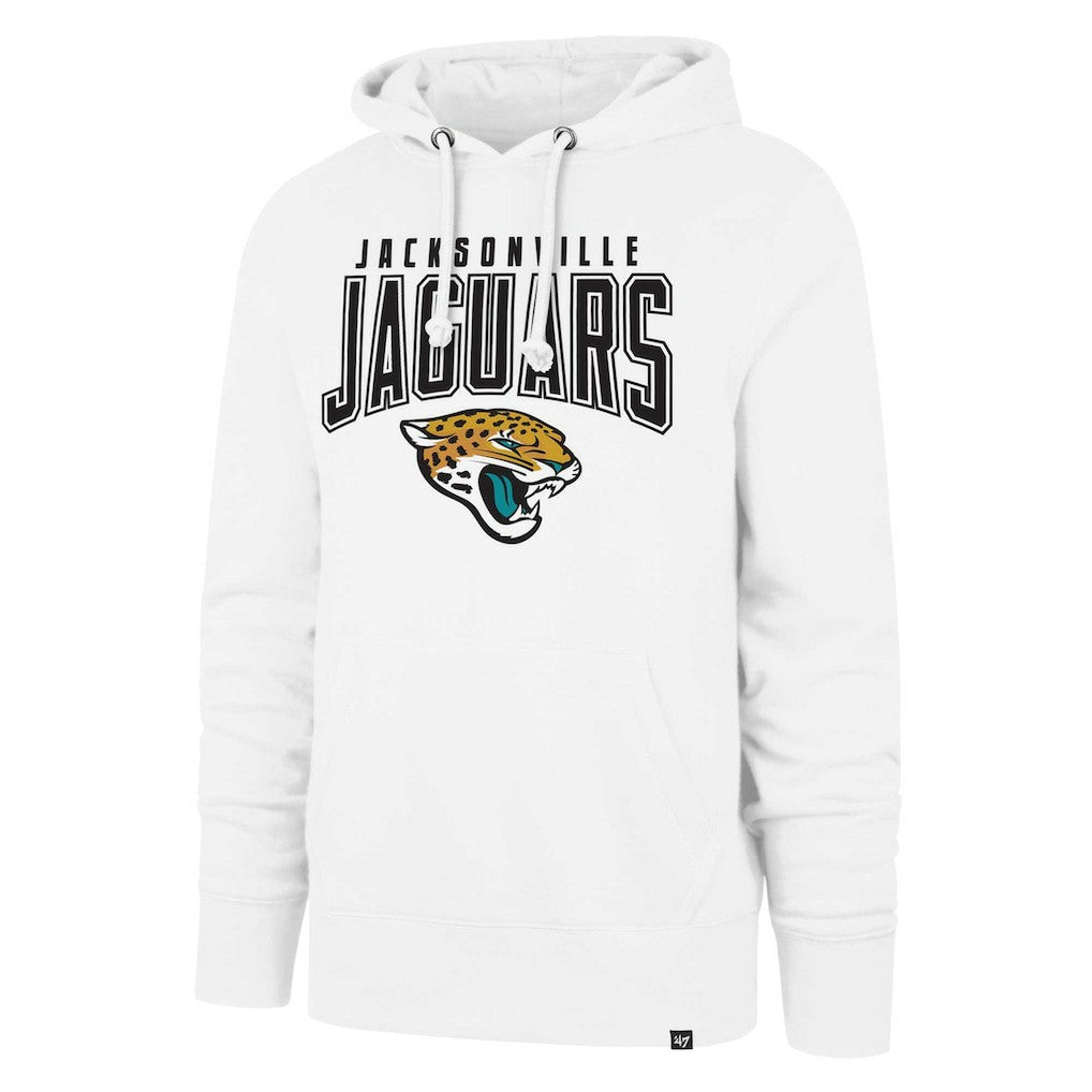 Jacksonville Jaguars 47 brand '47 Elements Arch Headline Pullover Hoodie