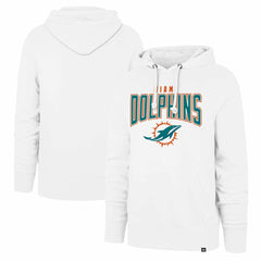 Miami Dolphins 47 brand '47 Elements Arch Headline Pullover Hoodie