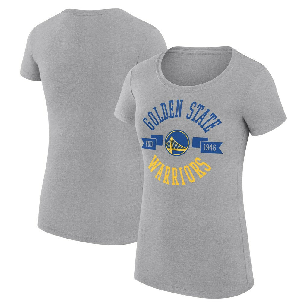 Golden State Warriors G-III 4Her by Carl Banks Women's Super-Slim Fit Lightweight Large City Logo T-Shirt sale Outlet