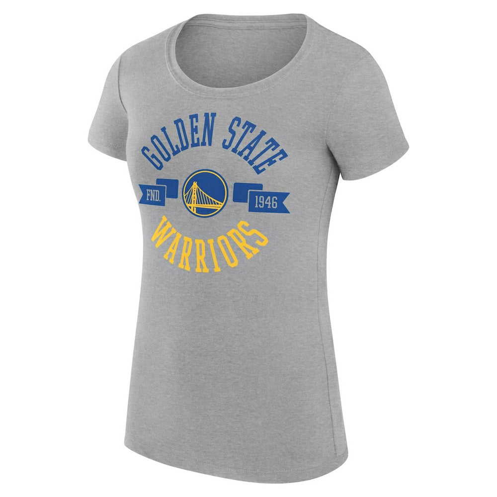 Golden State Warriors G-III 4Her by Carl Banks Women's Super-Slim Fit Lightweight Large City Logo T-Shirt sale Outlet