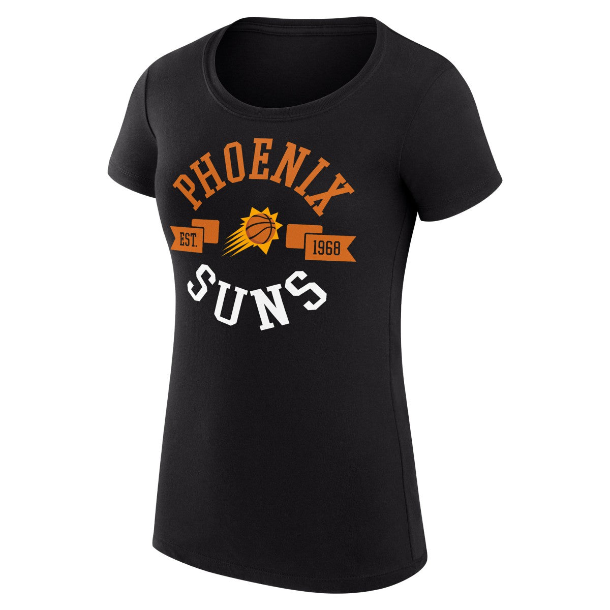 Phoenix Suns G-III 4Her by Carl Banks Women's Super-Slim Fit Lightweight Large City Logo T-Shirt Discount