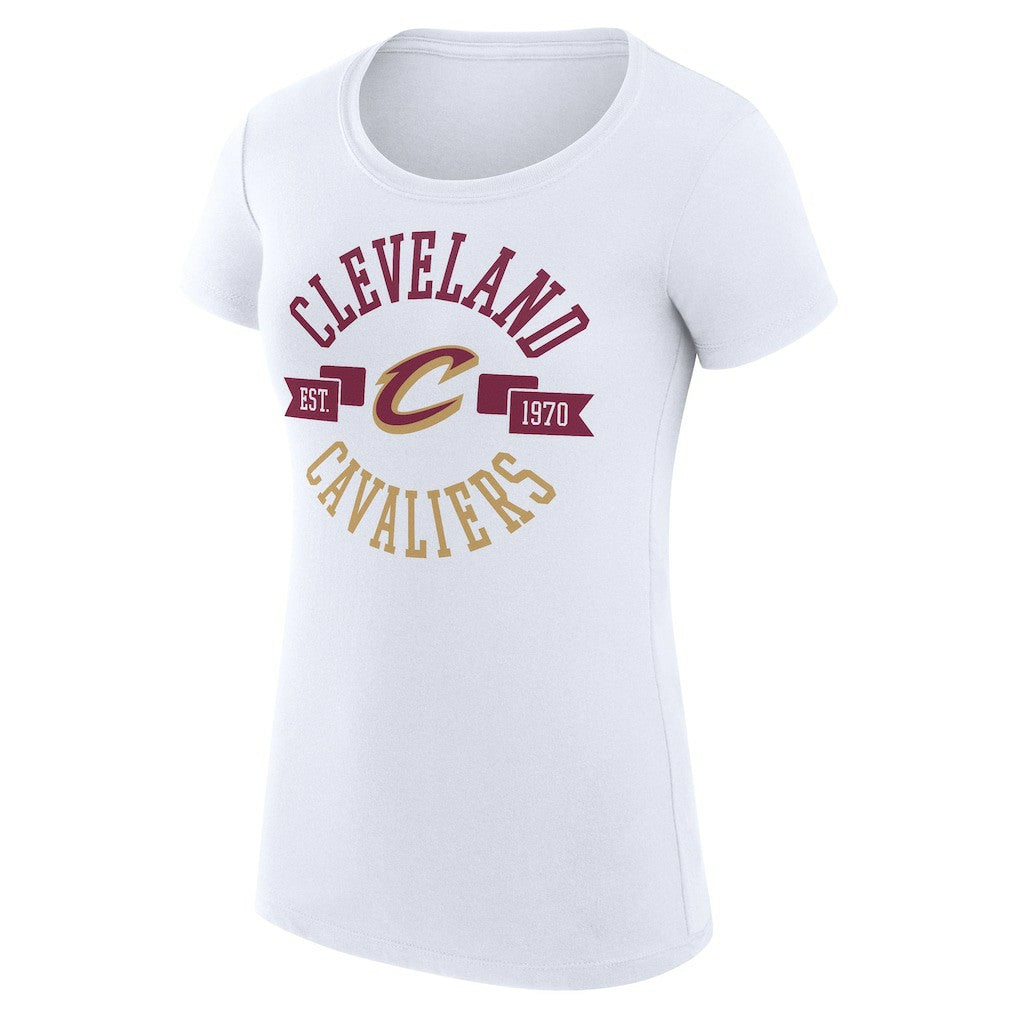 Cleveland Cavaliers G-III 4Her by Carl Banks Women's Super-Slim Fit Lightweight Large City Logo T-Shirt Discount