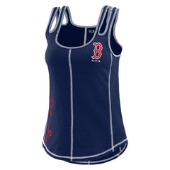 Boston Red Sox WEAR by Erin Andrews Women's Contrast Stitch Tank Top | MLB Shop