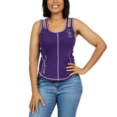 Colorado Rockies WEAR by Erin Andrews Women's Contrast Stitch Tank Top | MLB New