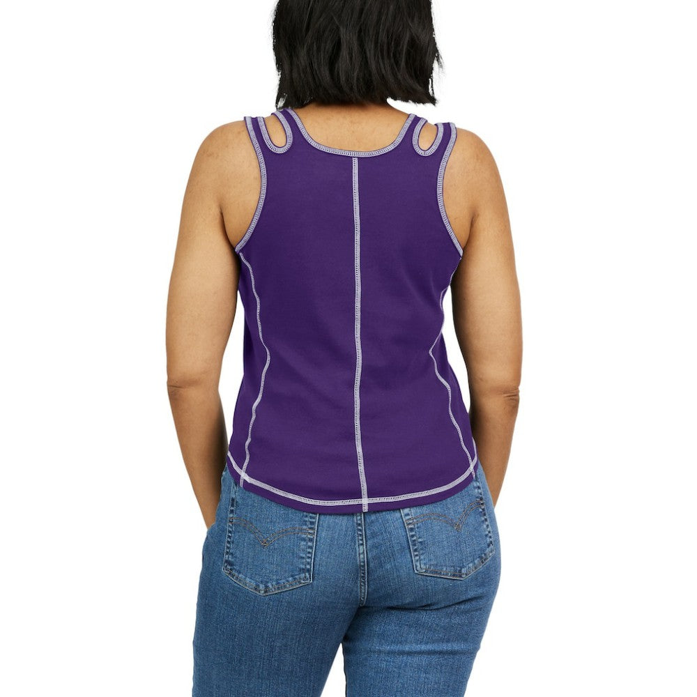 Colorado Rockies WEAR by Erin Andrews Women's Contrast Stitch Tank Top | MLB New