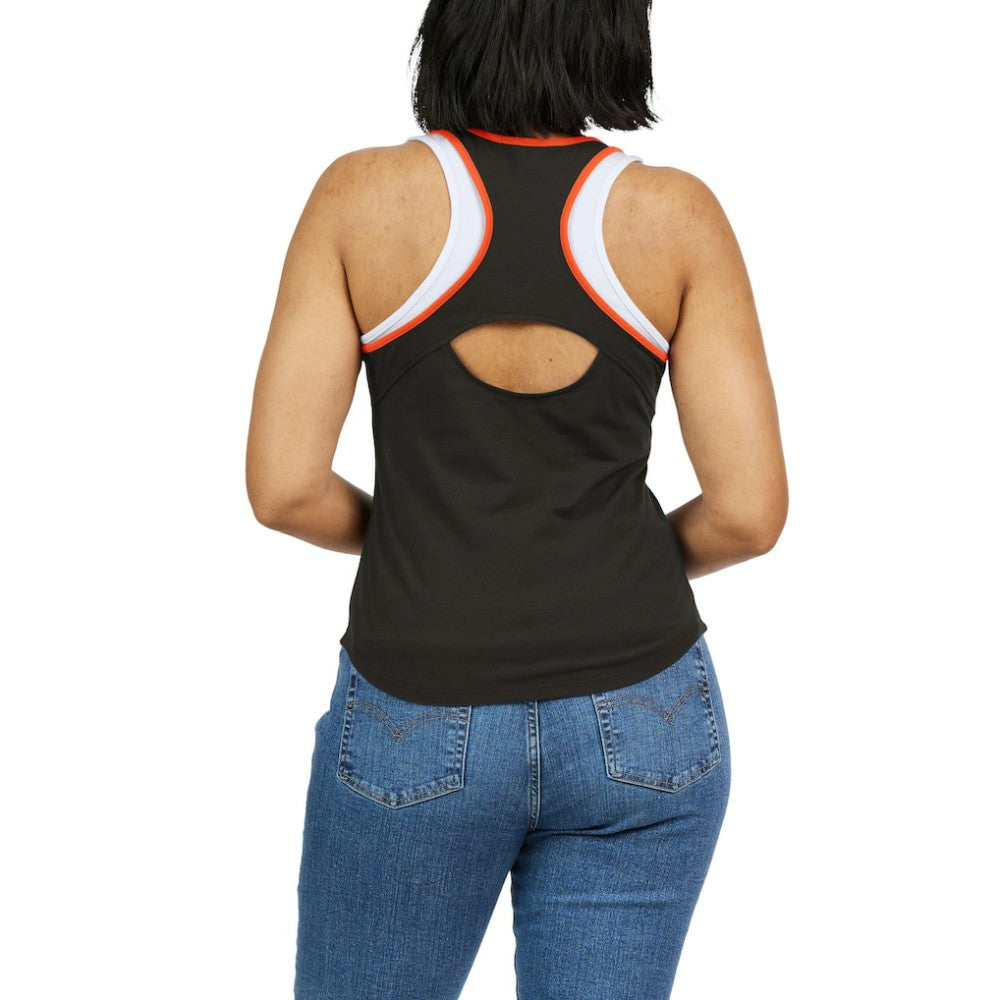 San Francisco Giants WEAR by Erin Andrews Women's Colorblock Racerback Tank Top | MLB New