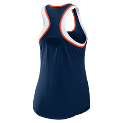 Houston Astros WEAR by Erin Andrews Women's Colorblock Racerback Tank Top | MLB On Sale