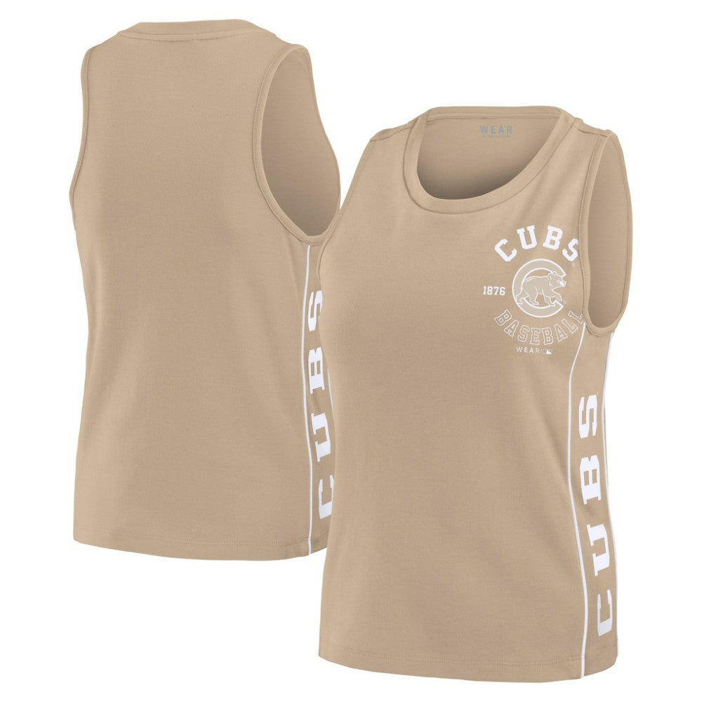 Chicago Cubs WEAR by Erin Andrews Women's Tonal Tank Top | MLB Sale