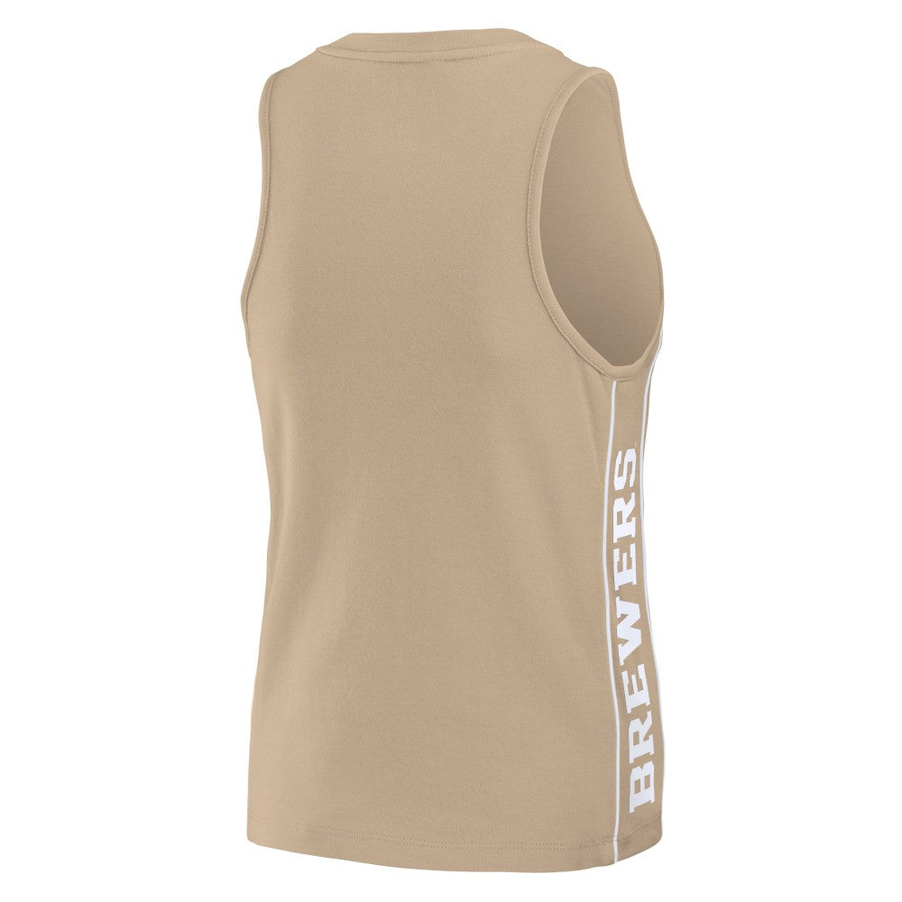Milwaukee Brewers WEAR by Erin Andrews Women's Tonal Tank Top | MLB Discount