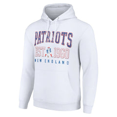 New England Patriots  Starter Unisex Throwback Logo Pullover Hoodie