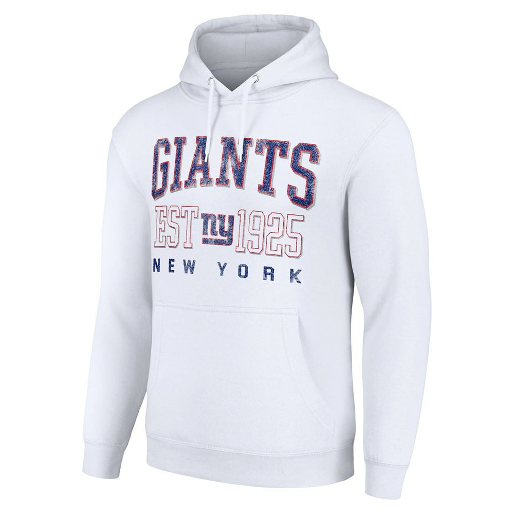New York Giants  Starter Unisex Throwback Logo Pullover Hoodie