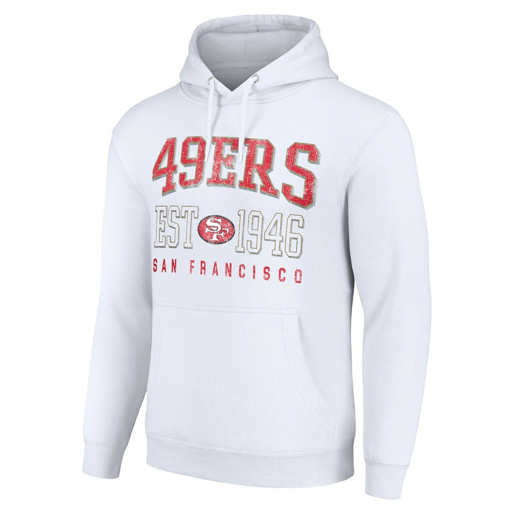 San Francisco 49ers  Starter Unisex Throwback Logo Pullover Hoodie