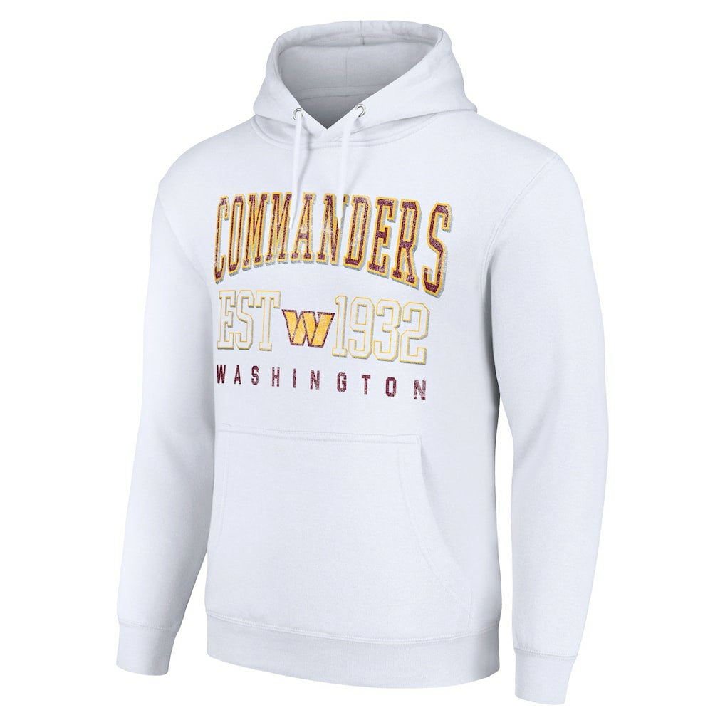 Washington Commanders  Starter Unisex Throwback Logo Pullover Hoodie