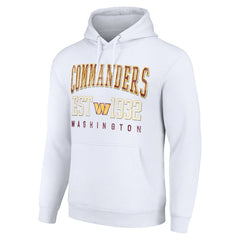 Washington Commanders  Starter Unisex Throwback Logo Pullover Hoodie
