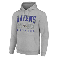 Baltimore Ravens  Starter Unisex Throwback Logo Pullover Hoodie
