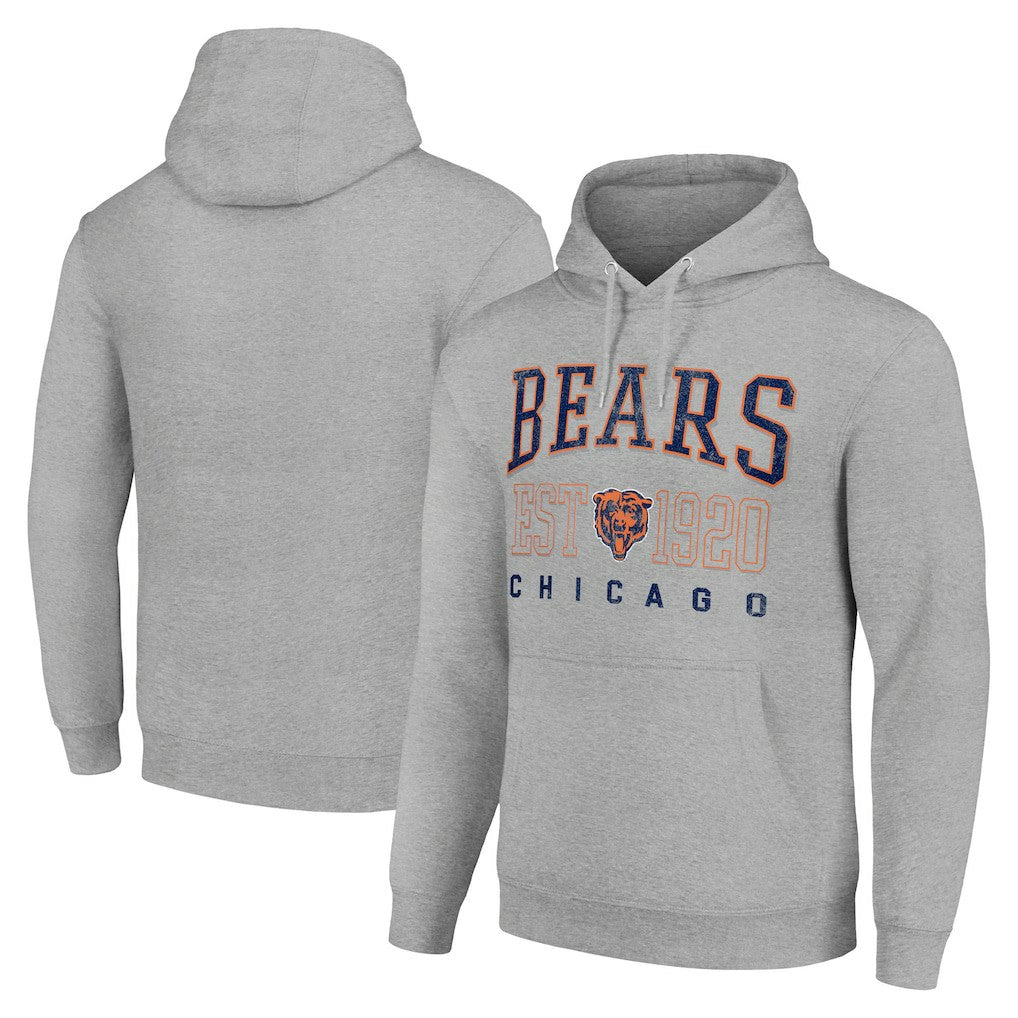 Chicago Bears  Starter Unisex Throwback Logo Pullover Hoodie