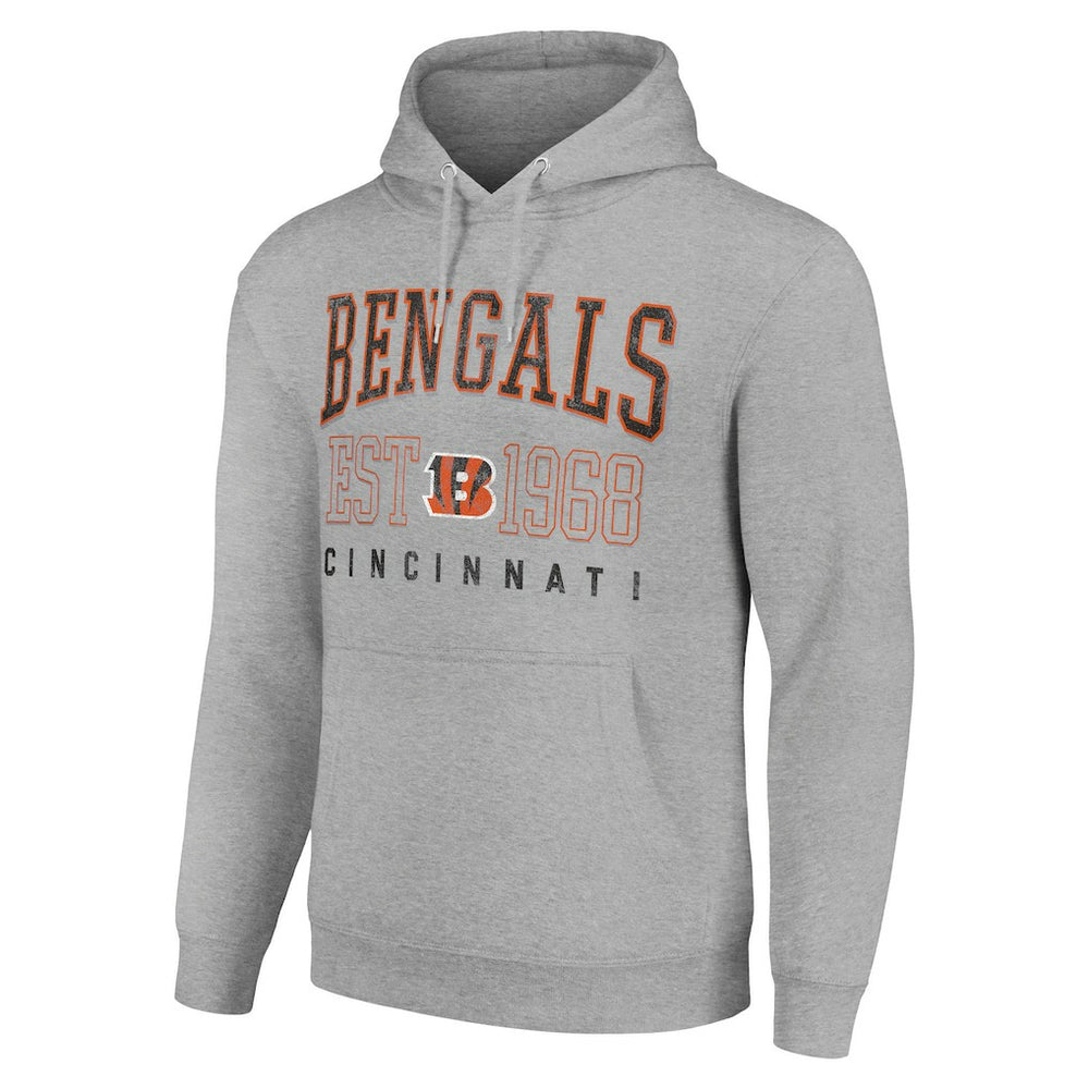 Cincinnati Bengals  Starter Unisex Throwback Logo Pullover Hoodie