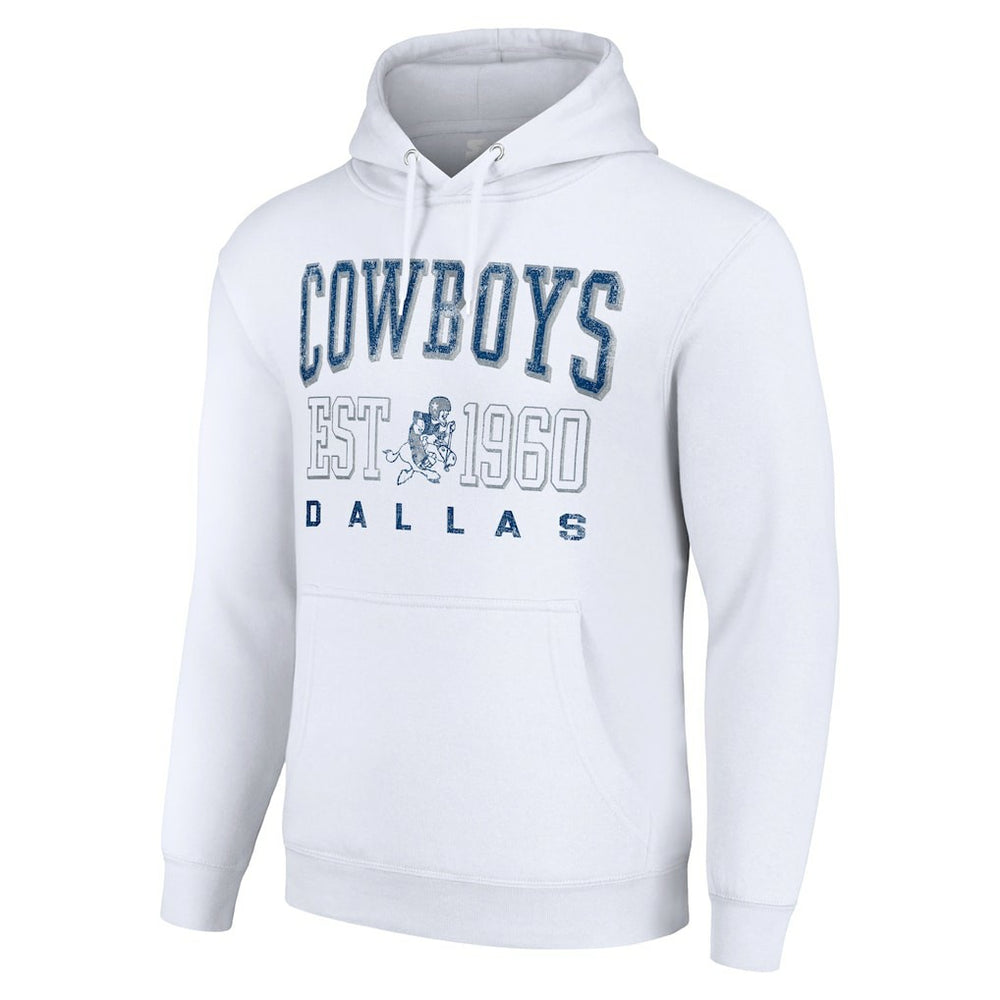 Dallas Cowboys  Starter Unisex Throwback Logo Pullover Hoodie