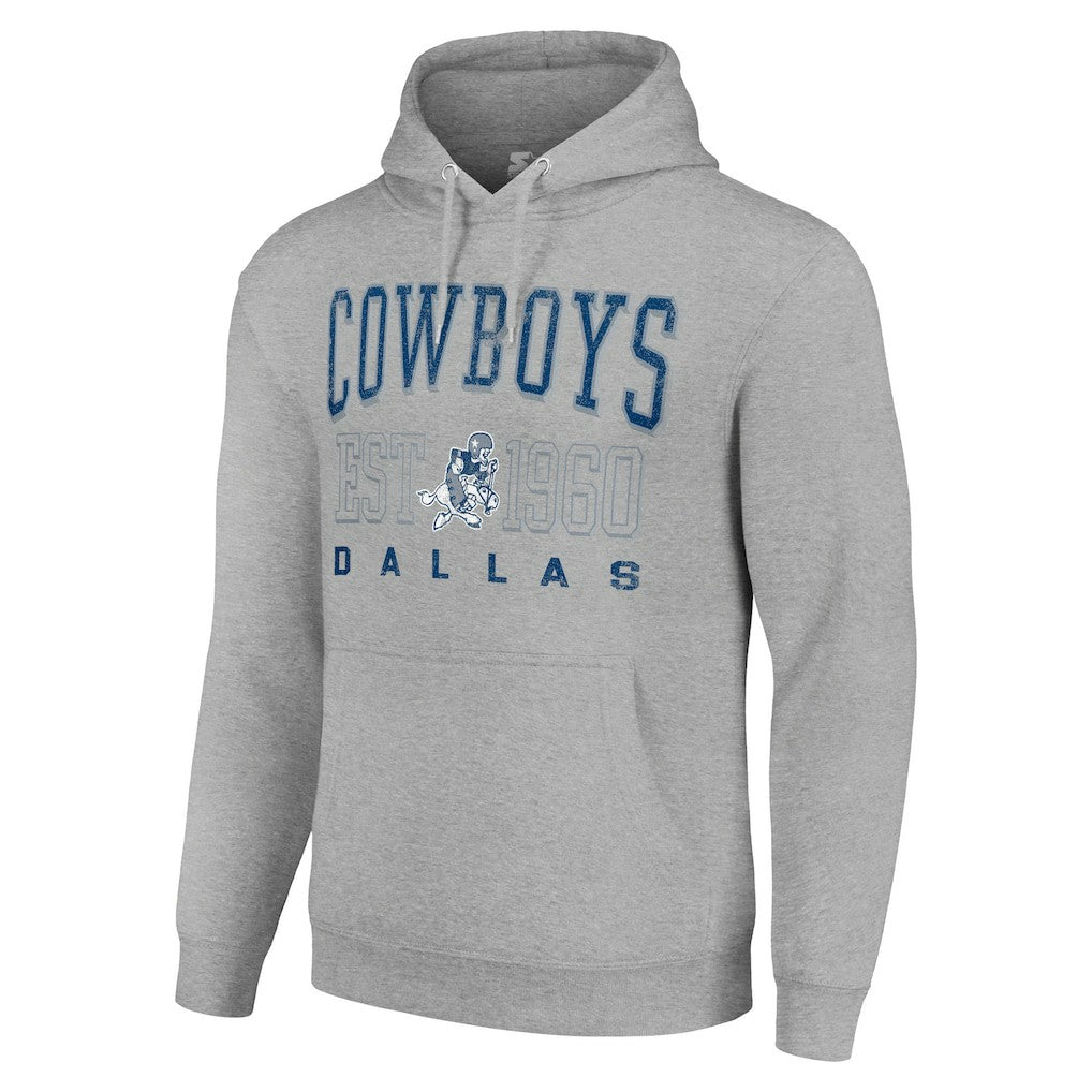 Dallas Cowboys  Starter Unisex Throwback Logo Pullover Hoodie