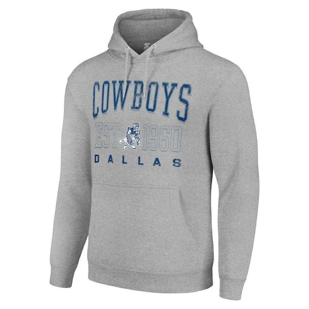 Dallas Cowboys  Starter Unisex Throwback Logo Pullover Hoodie
