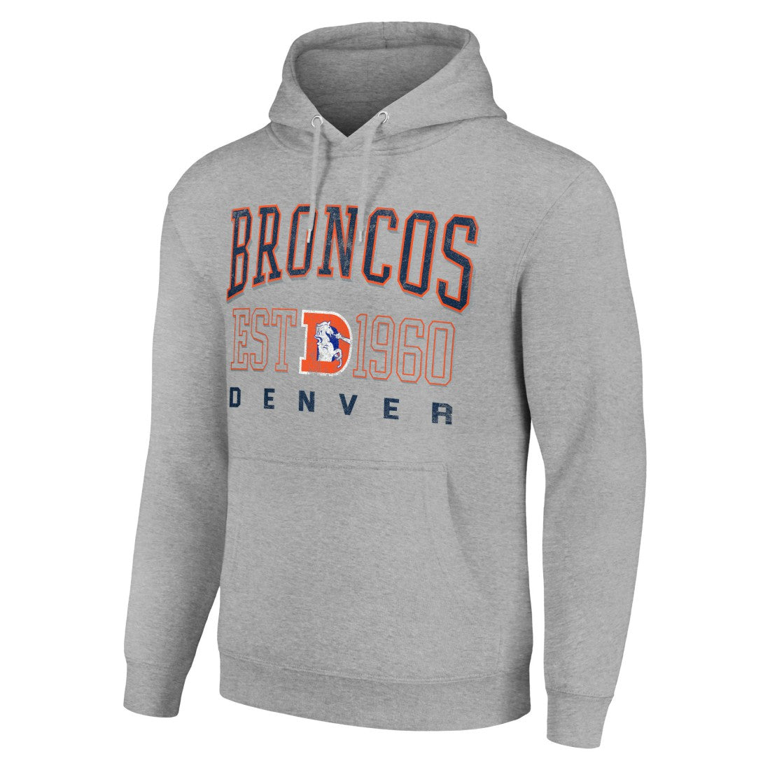 Denver Broncos  Starter Unisex Throwback Logo Pullover Hoodie