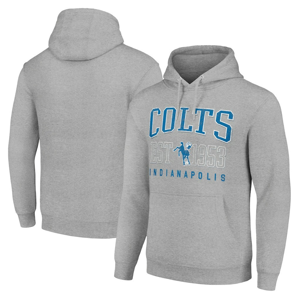 Indianapolis Colts  Starter Unisex Throwback Logo Pullover Hoodie