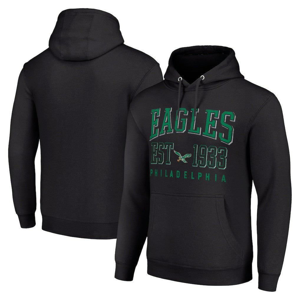 Philadelphia Eagles  Starter Unisex Throwback Logo Pullover Hoodie