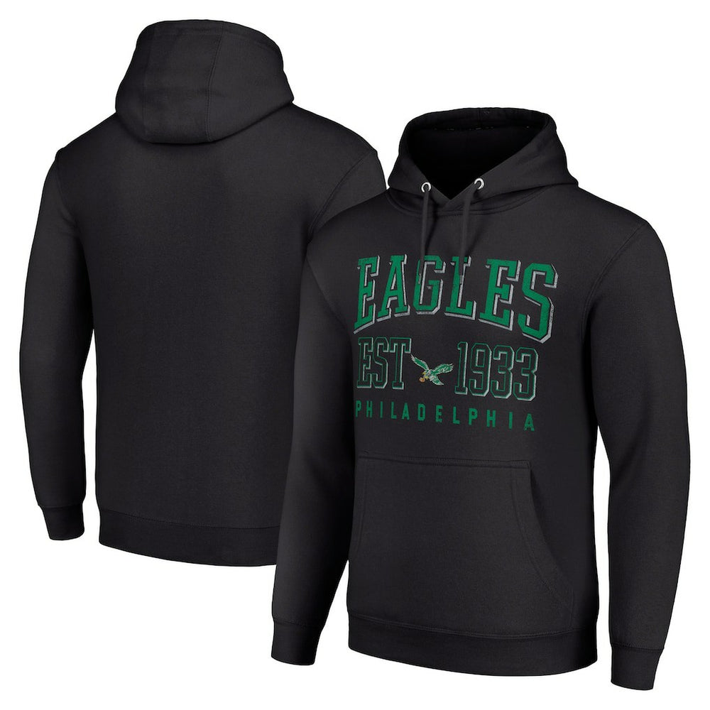 Philadelphia Eagles  Starter Unisex Throwback Logo Pullover Hoodie