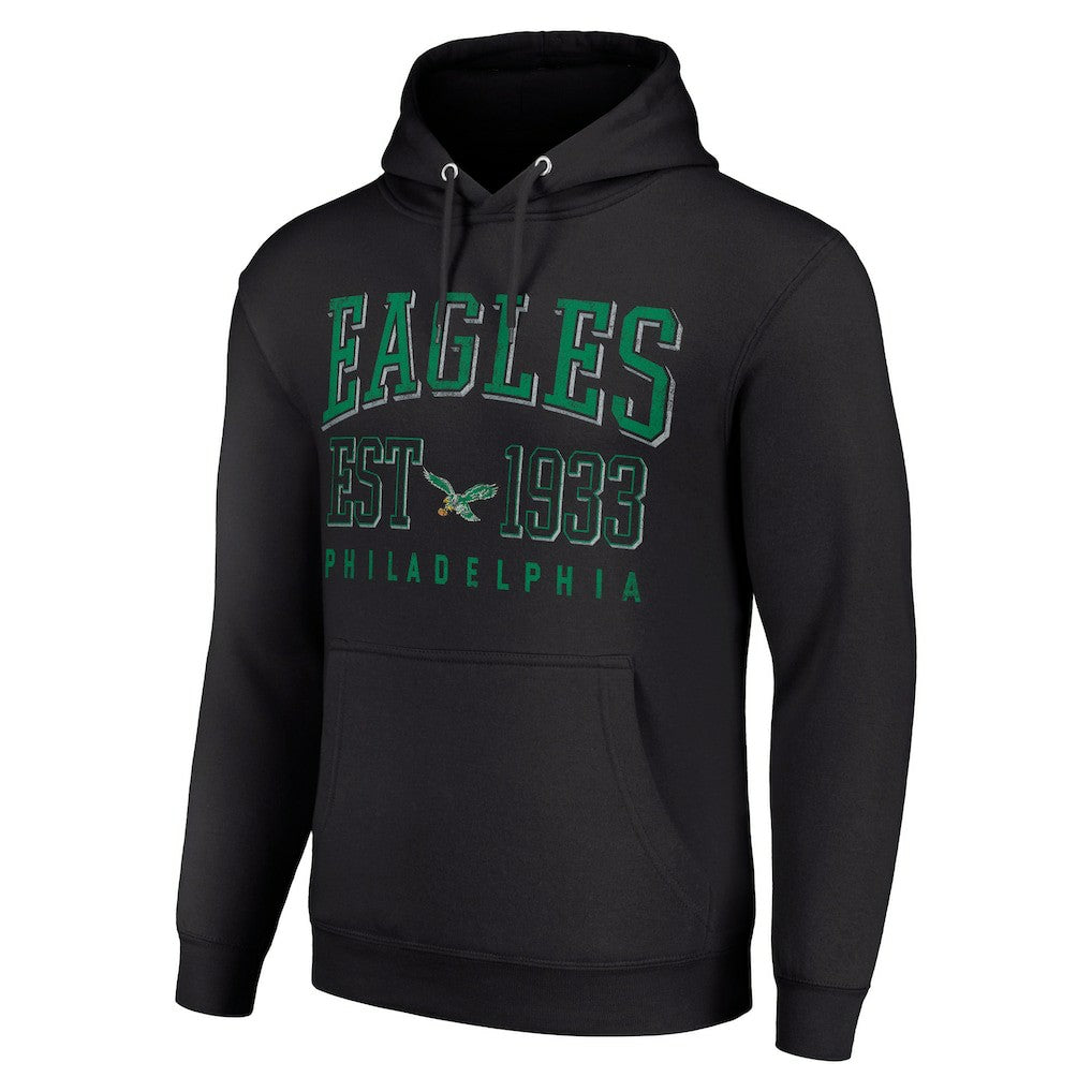Philadelphia Eagles  Starter Unisex Throwback Logo Pullover Hoodie