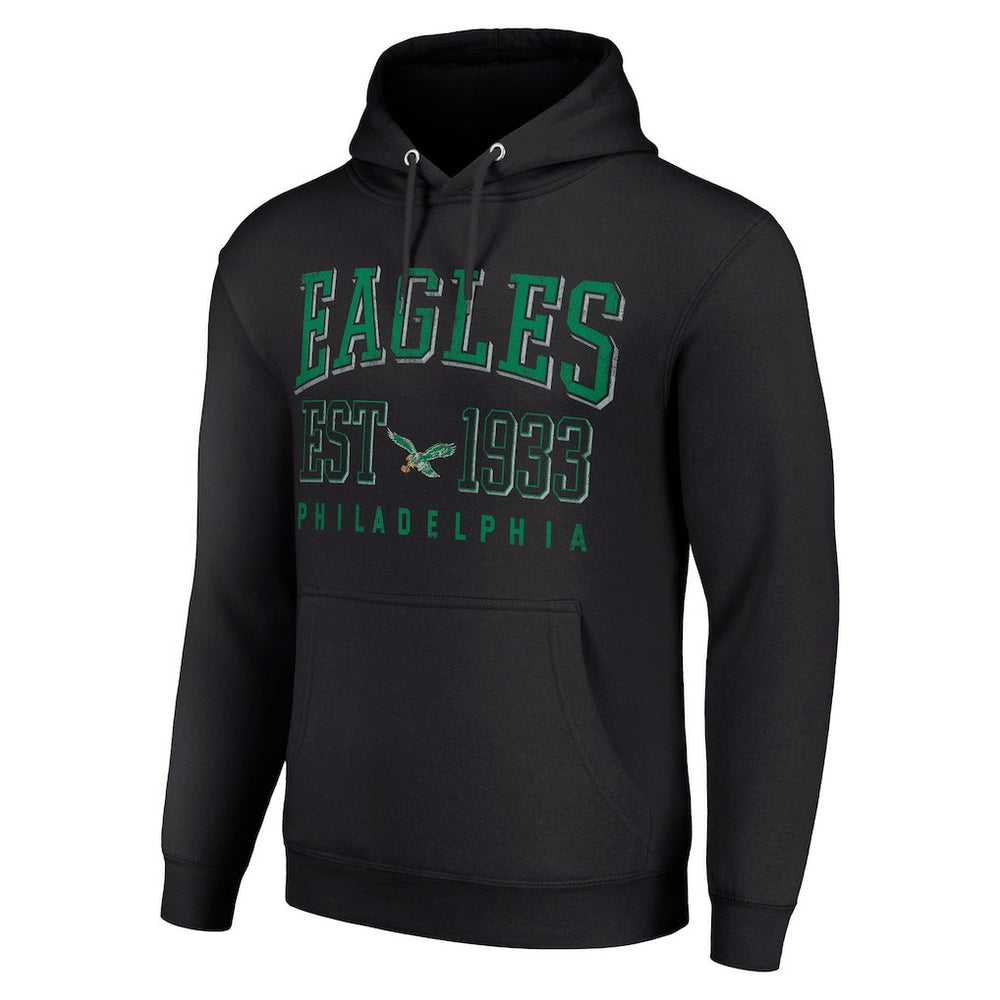 Philadelphia Eagles  Starter Unisex Throwback Logo Pullover Hoodie