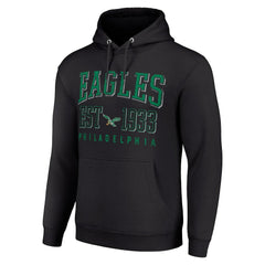 Philadelphia Eagles  Starter Unisex Throwback Logo Pullover Hoodie